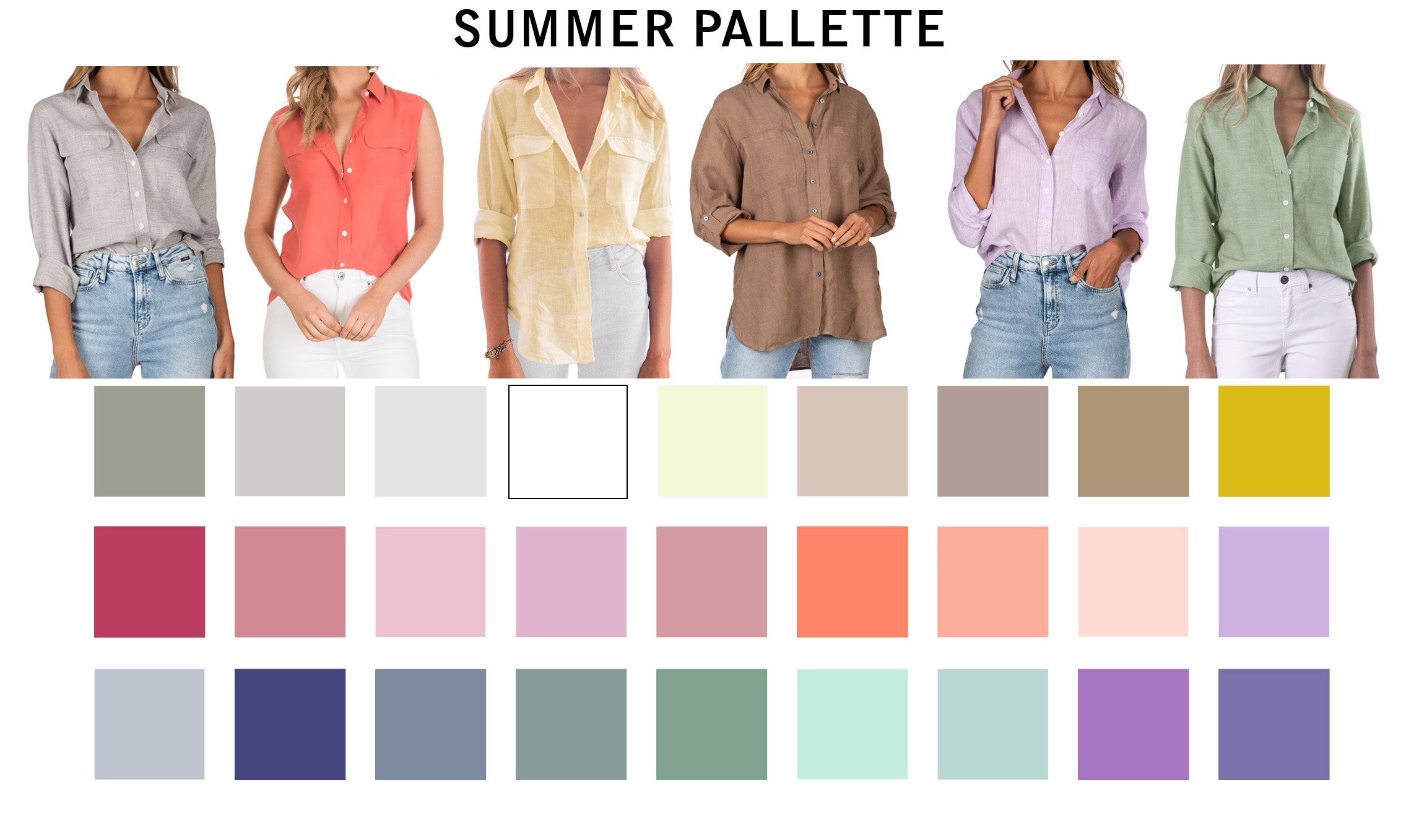 Guide to the Soft Summer Seasonal Color Palette