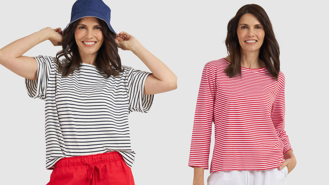 HOW TO WEAR A STRIPED T-SHIRT