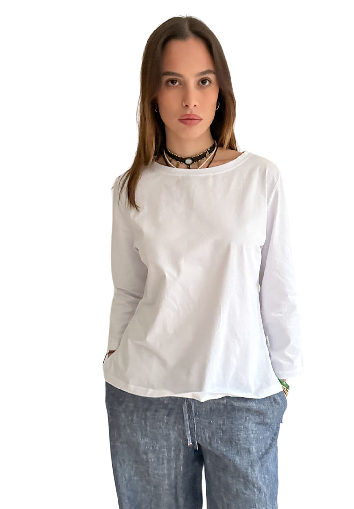 Marina White - Long Sleeve T-Shirt