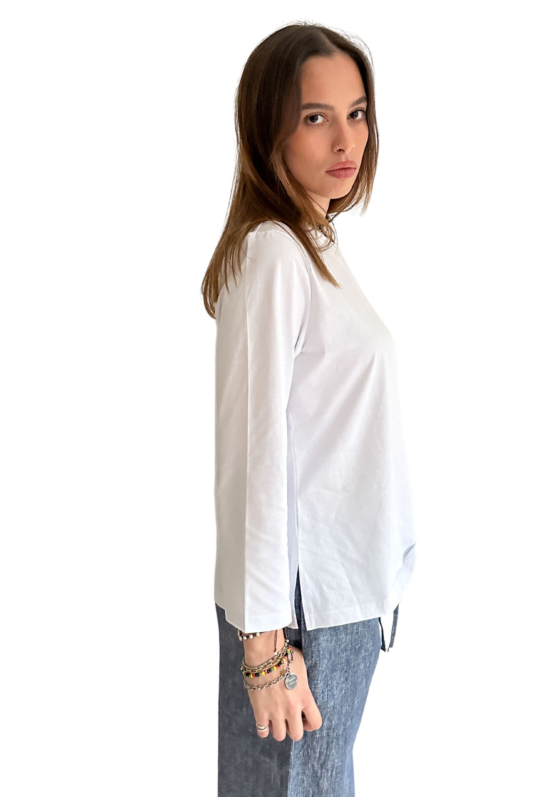 Marina White - Long Sleeve T-Shirt