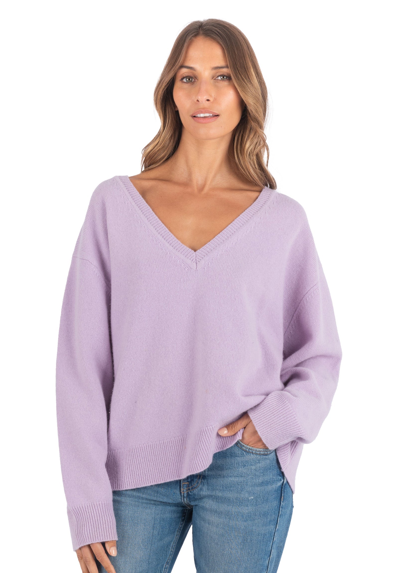 Womens hotsell lilac sweater